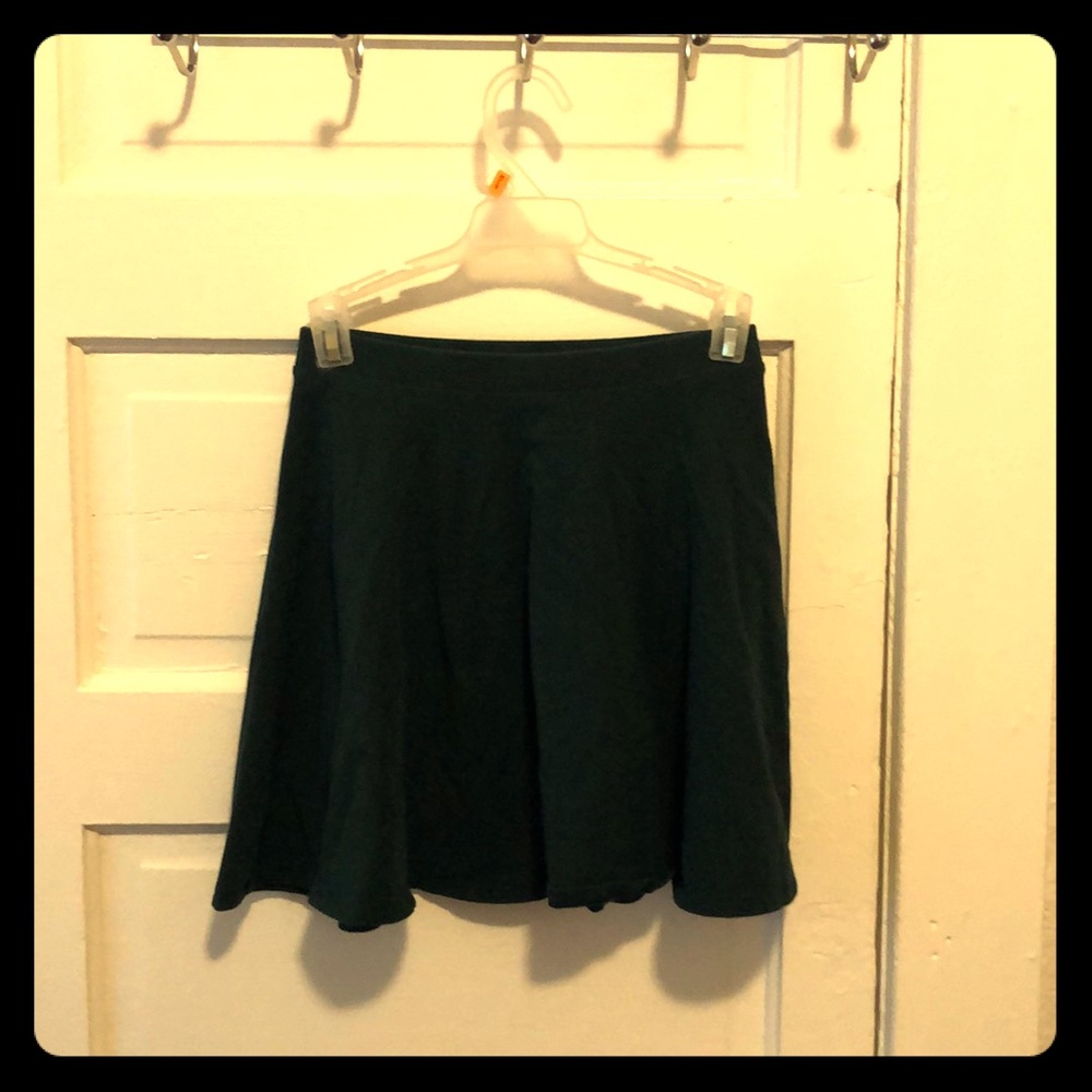 Dark green skirt
